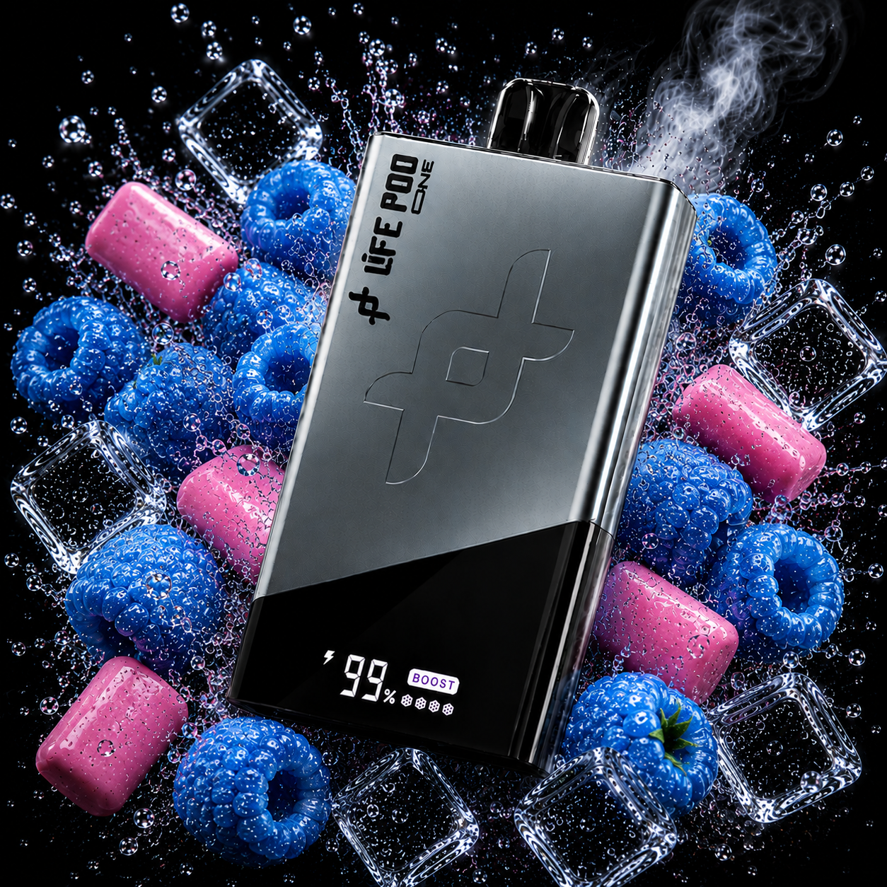 LIFE POD ONE 40K PUFFS - BLUERAZZ BUBBLEGUM