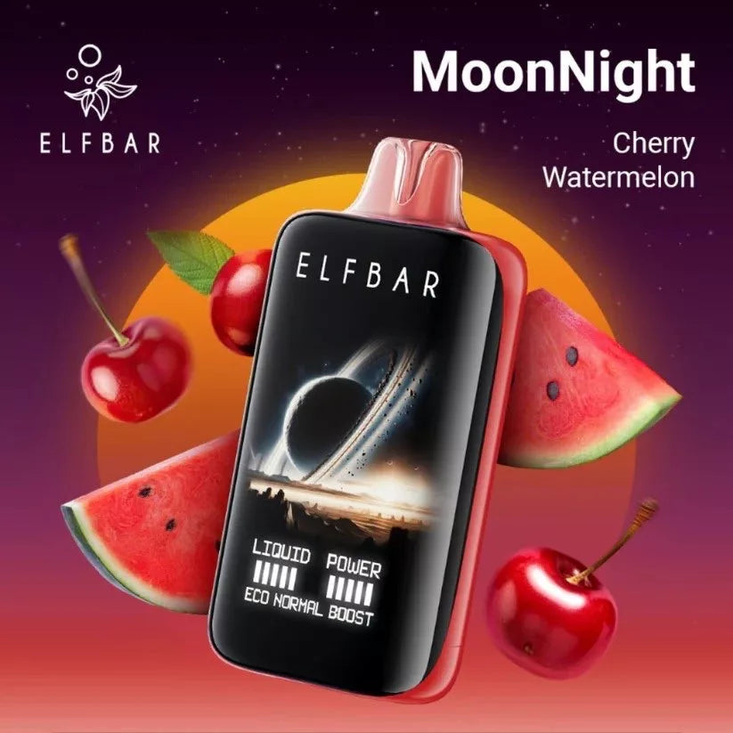 ELFBAR Moon Night 40k Puffs - Cherry watermelon