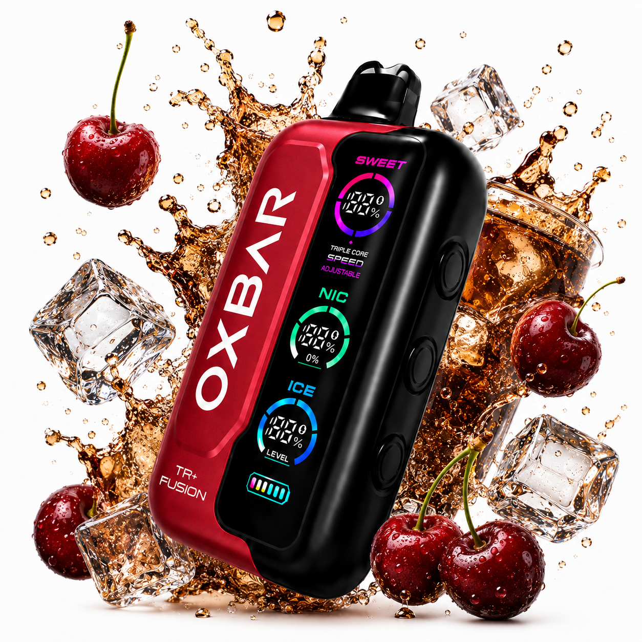OXBAR TRI-FUSION 50K PUFFS CAIRO - CHERRY COLA