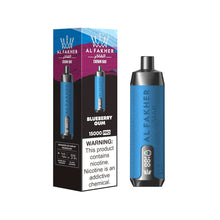 AL FAKHER CROWN BAR PRO 15K PUFFS - BLUEBERRY BUBBLEGUM