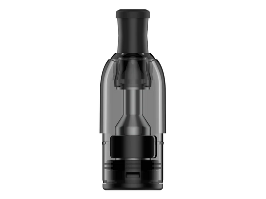 GEEKVAPE WENAX M1 Cartridge, 2ml, vape cartridge from GEEKVAPE WENAX M Series with black mouthpiece and clear reservoir