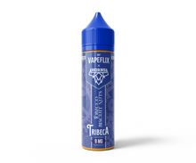 Horns Tribeca Tobacco Biscuit Nuts e-liquid bottle, 60ml, 9mg nicotine, bundle pack with detailed label and branding.