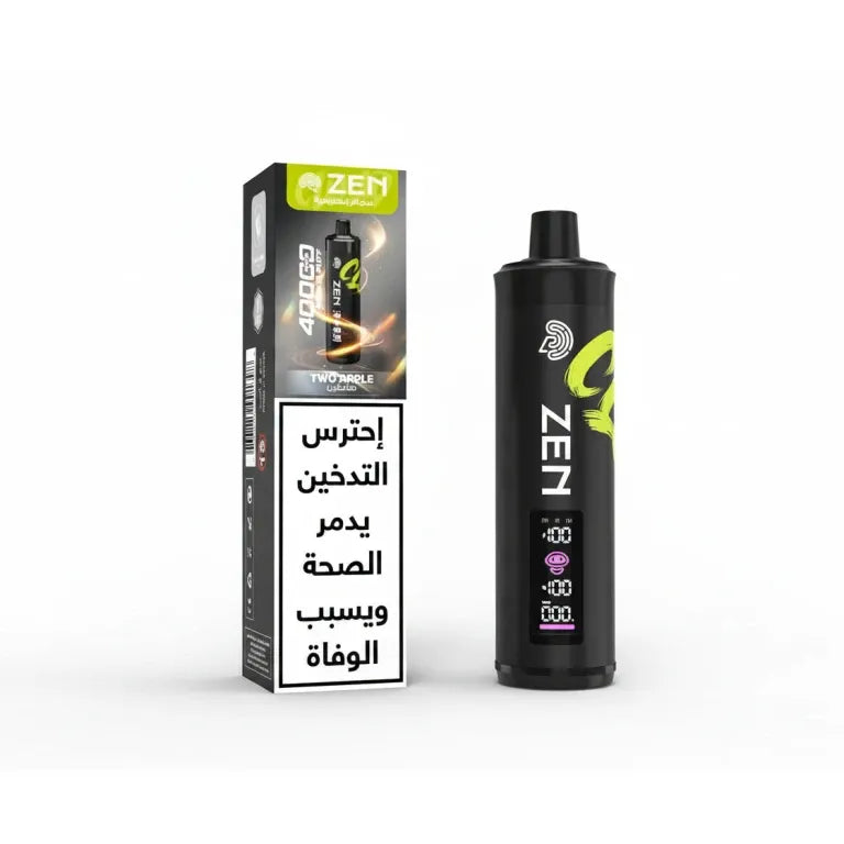 ZEN CLOUD SHISHA 40K PUFFS - Two Apple