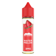 MY CLOUD Watermelon DL e-liquid bottle showing vibrant watermelon flavor label and 60ml container.