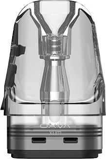 OXVA XLIM refillable cartridge with 3ml capacity, designed for OXVA XLIM vape device, showing the cartridge with transparent body and mouthpiece.
