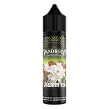 Pandroza Jasmin Tea E-Liquid in 3mg, 60ml bottle showing the Pandroza brand label with jasmine tea flavor.