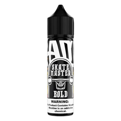 RAMP SKATE MASTER BOLD MTL e-liquid bottle with 60ml capacity and 6mg nicotine, featuring colorful label design.