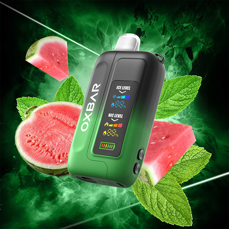 OXBAR Ice-Nic Control 35K Puffs- Watermelon Mint