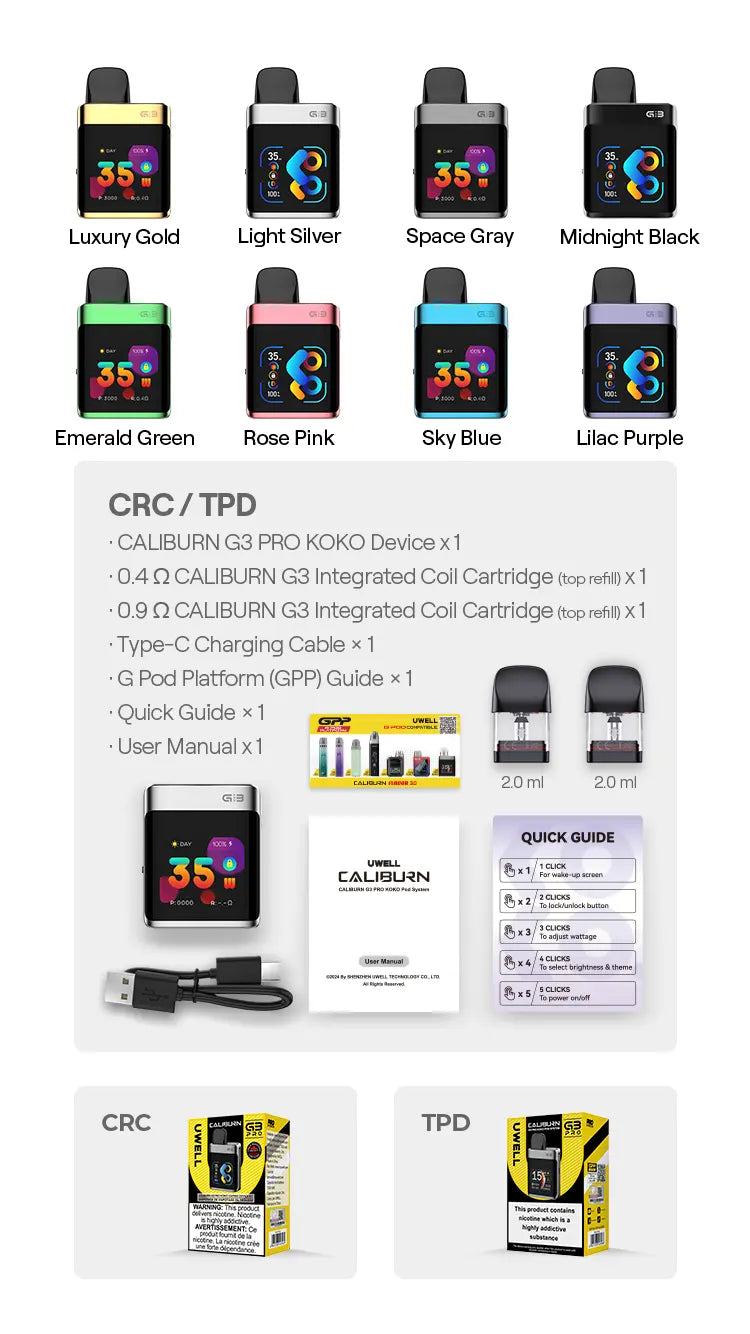 CALIBURN G3 PRO KOKO│ First-Ever Full-Screen KOKO