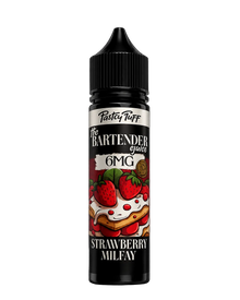 THE BARTENDER Strawberry Milfay e-liquid 60ml bottle, MTL vape juice with fresh strawberry flavor and smooth vapor.