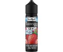 THE BARTENDER Strawberry Mojito e-liquid 60ml bottle, MTL vape juice with fresh strawberry and mint flavors.
