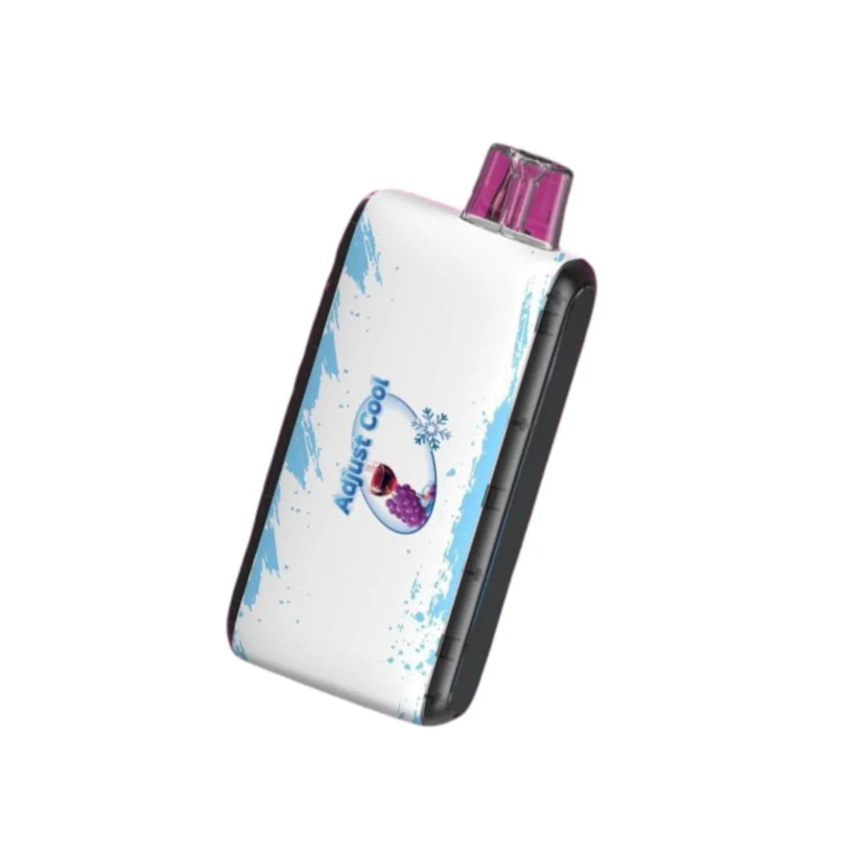 TOKYO ADJUST COOL 50K disposable vape with grape wine flavor, offering 50,000 puffs and 50mg salt nicotine.