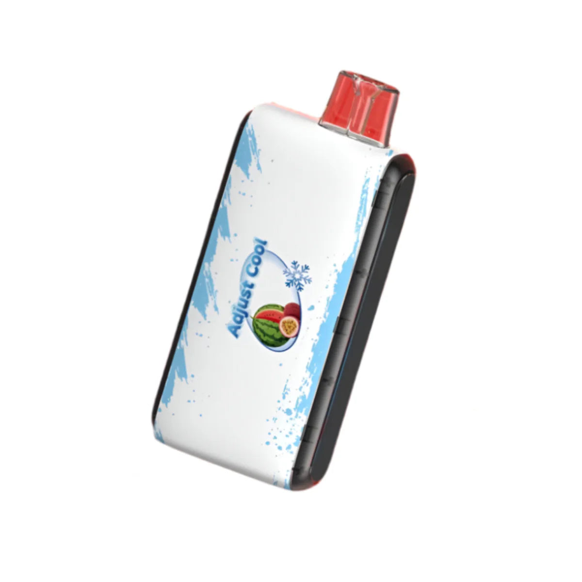 TOKYO ADJUST COOL 50K disposable vape with Passion Fruit Watermelon flavor, 50mg salt nicotine, and up to 50,000 puffs.