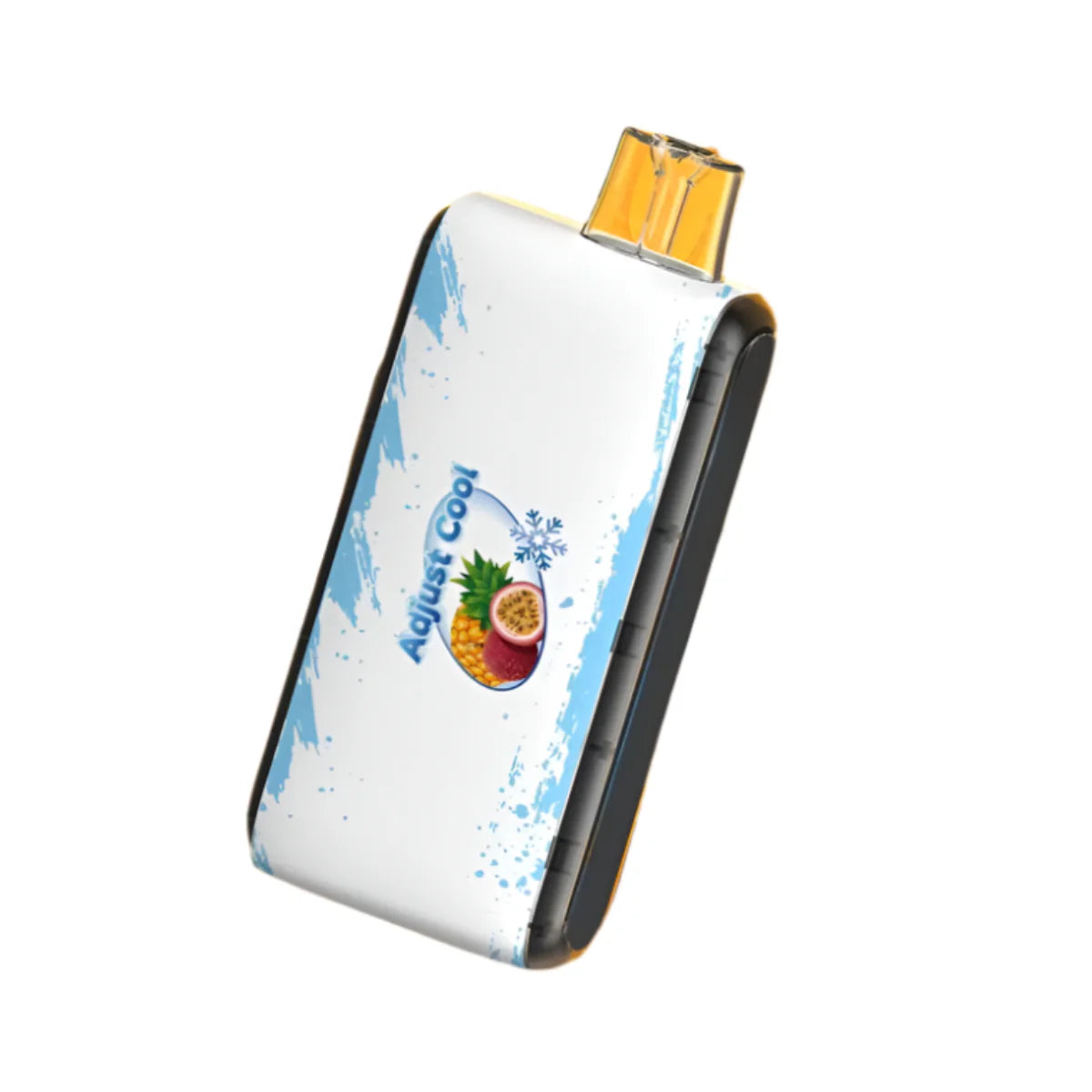 TOKYO ADJUST COOL 50K disposable vape with pineapple passion fruit flavor, 50,000 puffs, 50mg salt nicotine, sleek design