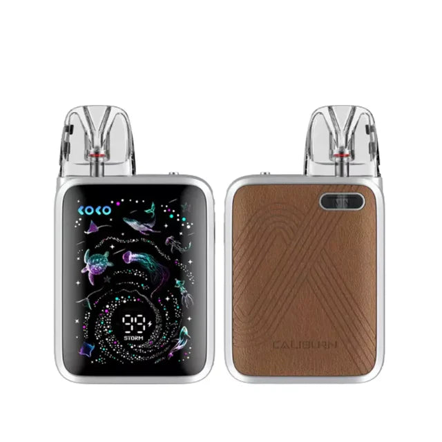 UWELL CALIBURN G5 KOKO pod system in golden brown, compact design from the UWELL CALIBURN series.