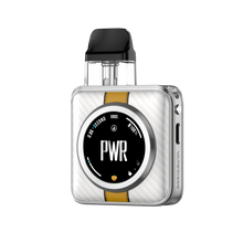 VAPORESSO XROS 5 NANO pod system in yellow satin finish with a free lanyard, compact and sleek vape device from the VAPORESSO XROS series.