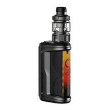 VOOPOO ARGUS GT II mod kit in black with sleek design and adjustable settings, perfect for vaping enthusiasts.