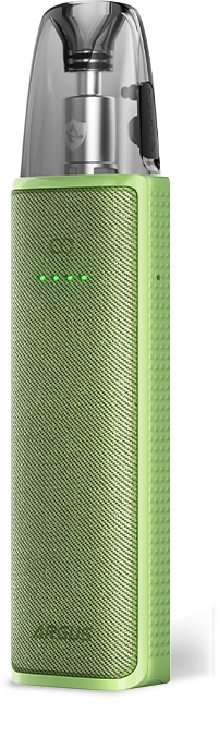 VOOPOO ARGUS Z3 pod system in grass green with sleek design and compact build, showcasing the VOOPOO brand.