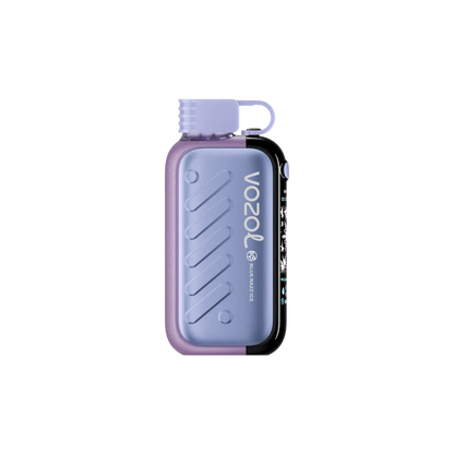VOZOL GEAR ICE&SWEET Blue Razz Ice disposable vape with 50,000 puffs, salt nicotine, sleek blue design.
