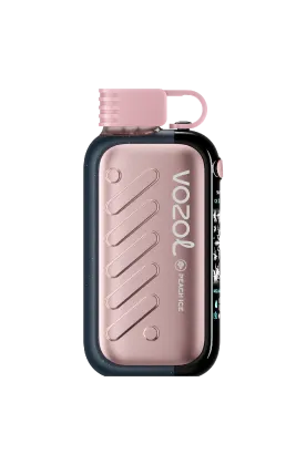 VOZOL GEAR ICE&SWEET Peach Ice disposable vape with 50,000 puffs and 50mg salt nicotine.