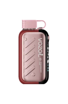 VOZOL GEAR ICE & SWEET disposable vape with strawberry kiwi flavor, 50K puffs, 50mg salt nicotine, sleek design