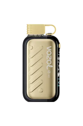 VOZOL GEAR ICE&SWEET disposable vape with vanilla cream tobacco flavor, 50K puffs, 50mg salt nicotine, sleek design.