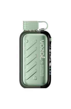 VOZOL GEAR ICE & SWEET Watermelon Bubble Gum disposable vape with 50,000 puffs and 50mg salt nicotine.