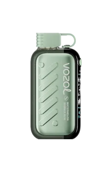 VOZOL GEAR ICE & SWEET Watermelon Bubble Gum disposable vape with 50,000 puffs and 50mg salt nicotine.