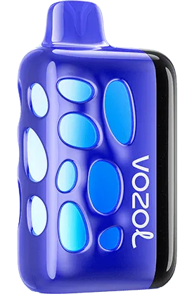 VOZOL RAVE 40K disposable vape with blueberry watermelon flavor, 50mg salt nicotine, large 40,000 puff capacity