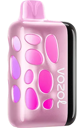 VOZOL RAVE 40K disposable vape with Strawberry Kiwi flavor, 40,000 puffs, 50mg salt nicotine, branded VOZOL RAVE 40K.