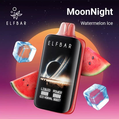 ELFBAR Moon Night 40k Puffs - Watermelon Ice
